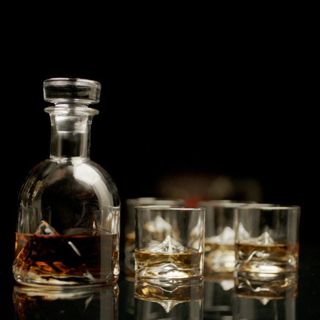 LIITON Whisky Set Everest Glas & Decanter