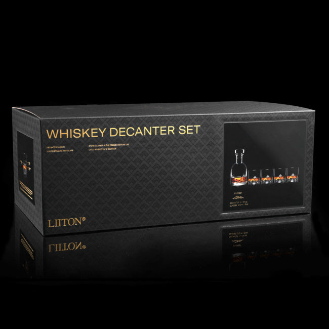 LIITON Whisky Set Everest Glas & Decanter