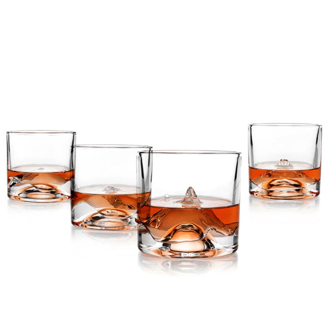 LIITON Whisky Set The Peaks Glas & Decanter