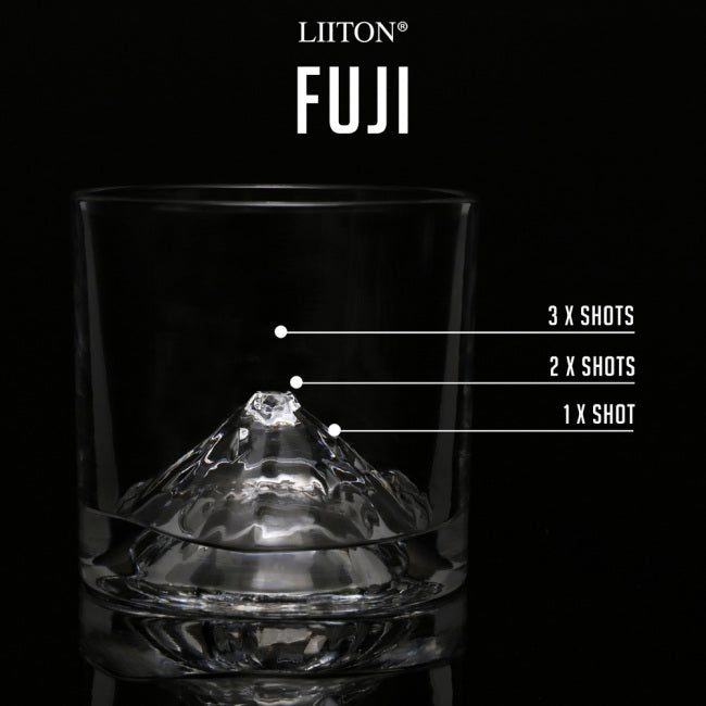 LIITON 2-pack Fuji Whisky Glas