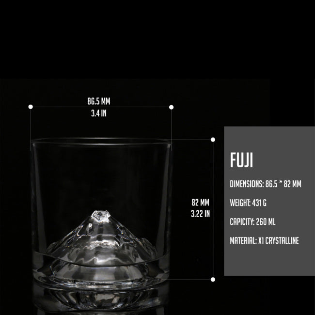 LIITON 2-pack Fuji Whisky Glas