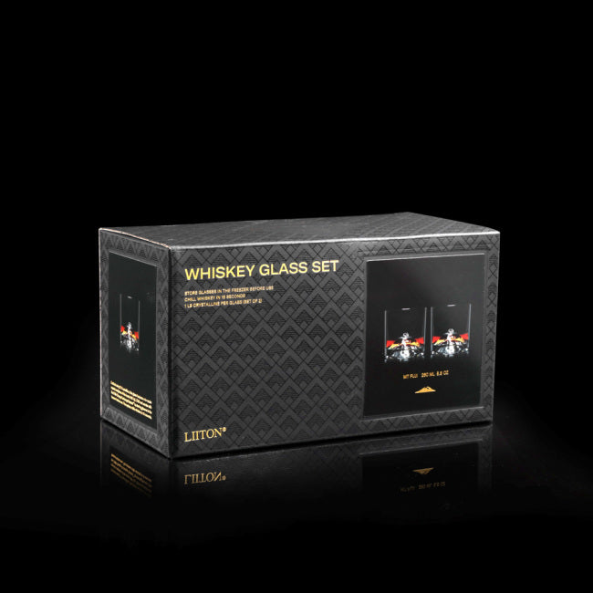 LIITON 2-pack Fuji Whisky Glas