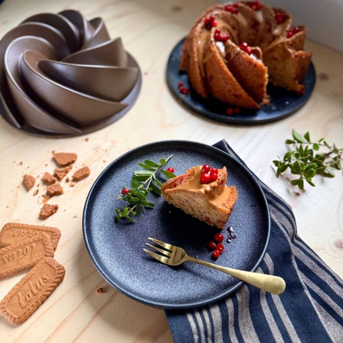 MAKU Dessertsked, matt guld 6 st.