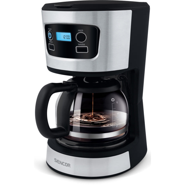 SENCOR Kaffebryggare med LCD Display