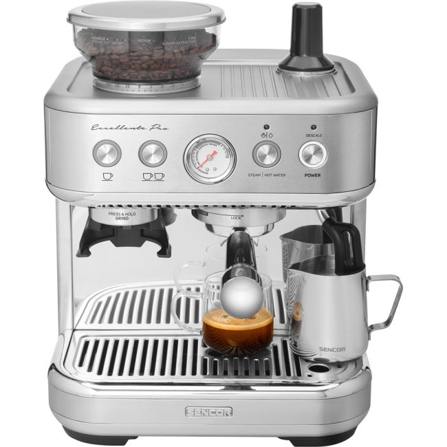 SENCOR Espresso Maskin, 15 bar med kvarn