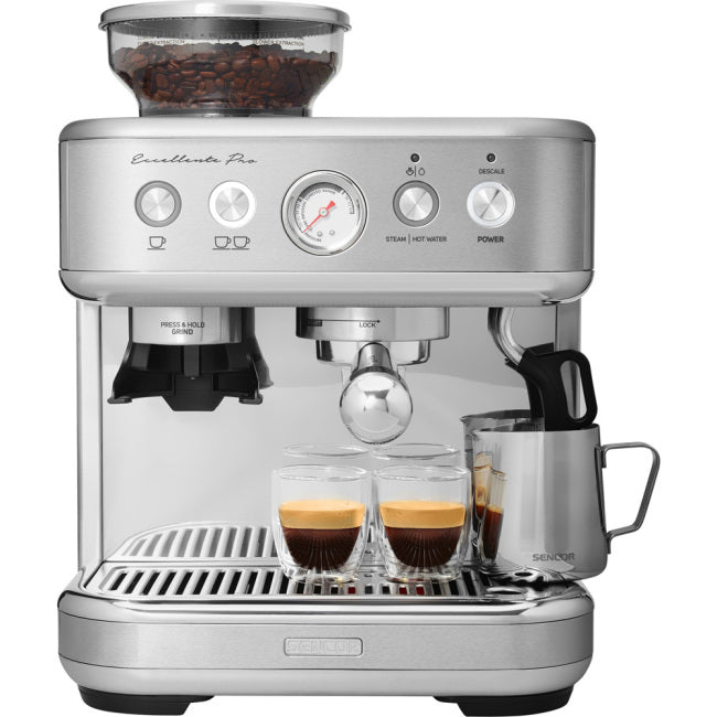 SENCOR Espresso Maskin, 15 bar med kvarn