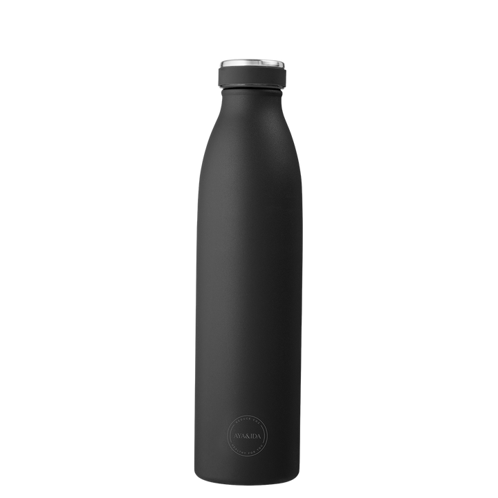AYA&IDA Dricksflaska - Mattsvart - 750ML