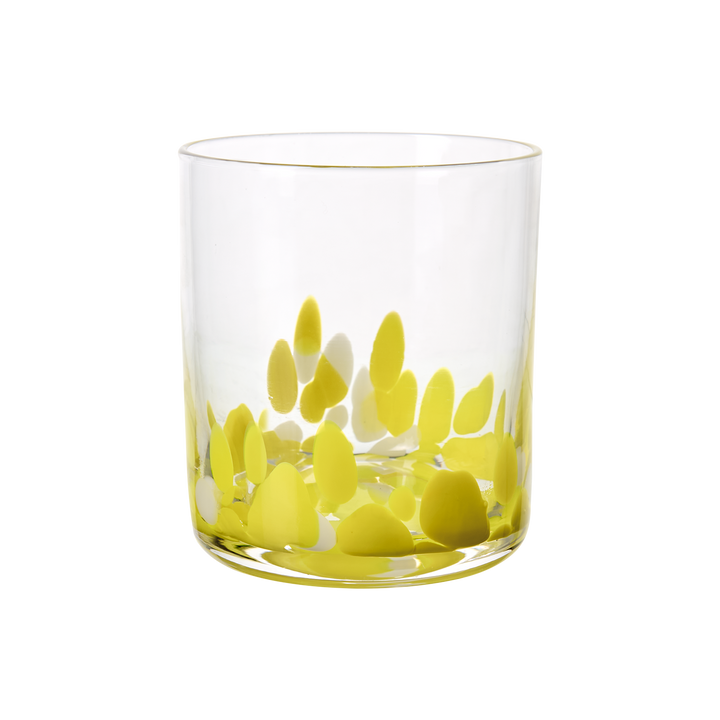 COCKTAIL Glas, Klar/gul, 4-Pack