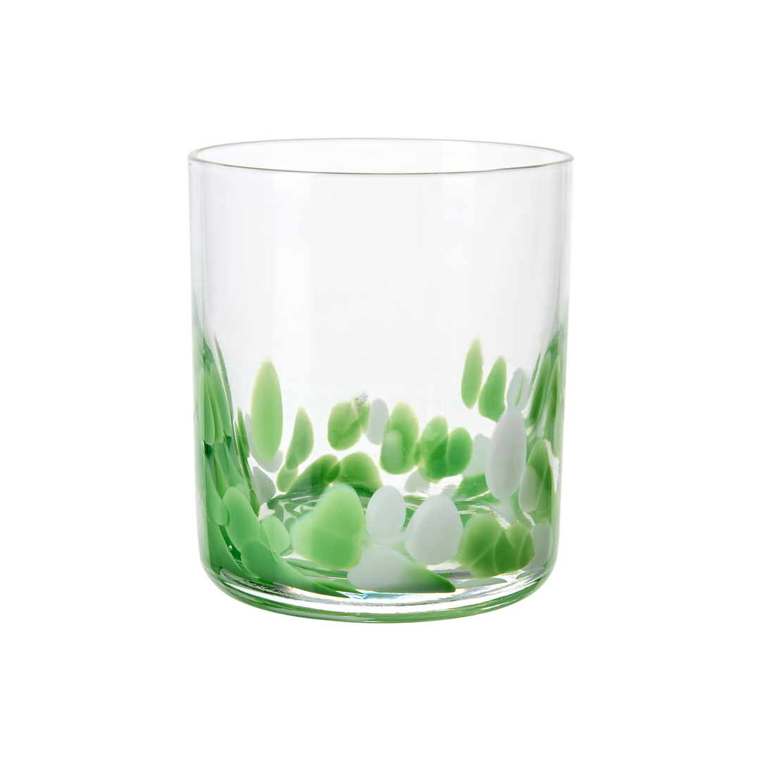 COCKTAIL Glas, Klar/grön, 4-Pack