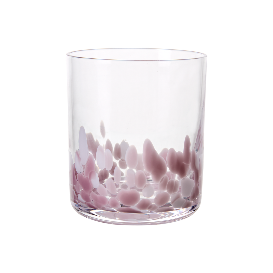 COCKTAIL Glas, Klar/rosa, 4-Pack