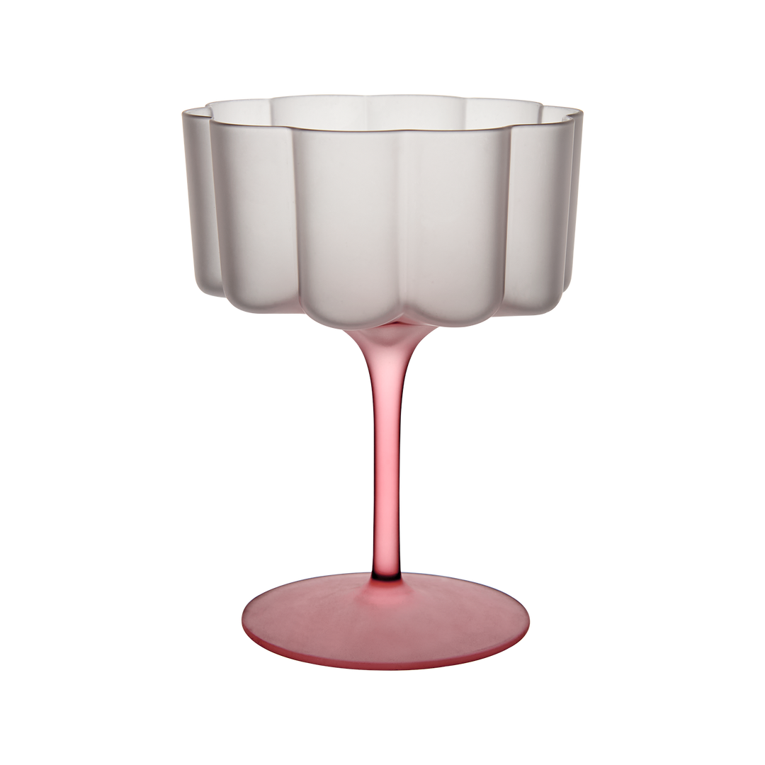 LILLIE Cocktail/dessertglas, Rosa, 4-Pack