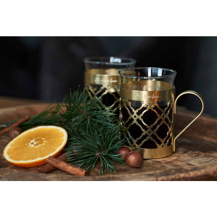 Magnor - Cape Hot Drink glas matt champagne 2-pk -Drinkglas - 25 cl