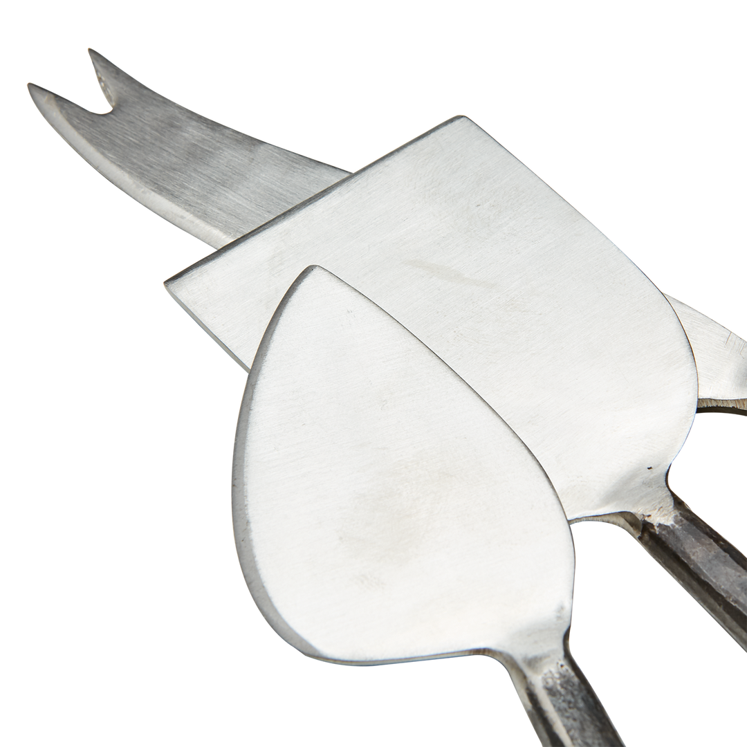 ODIN Ostkniv, set om 3, Silver