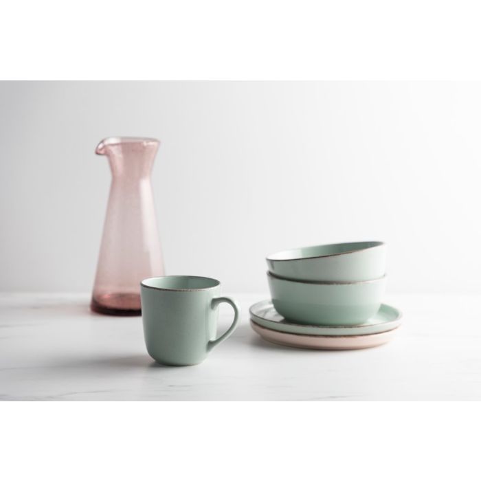 MAKU Pastello platta sakura 20 cm, 6-Pack