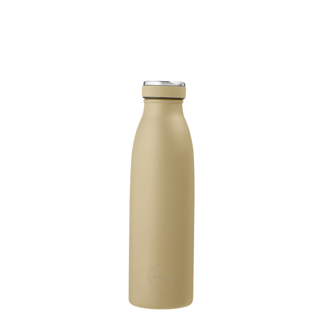 AYA&IDA Dricksflaska - Dusty Yellow - 500ML