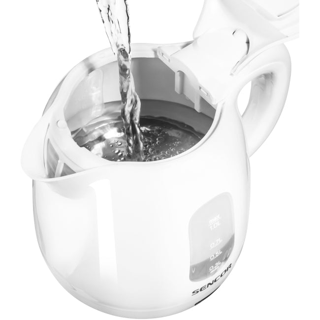 SENCOR Vattenkokare 1 L Vit