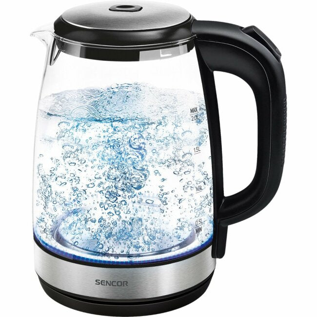 SENCOR Vattenkokare Glas, 2 Liter