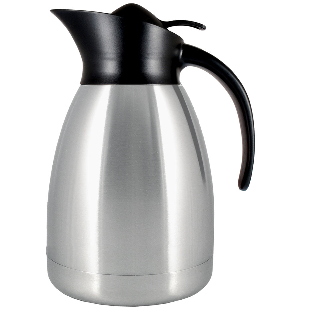 Buffé Ståltermoskanna 1,3l Borstad