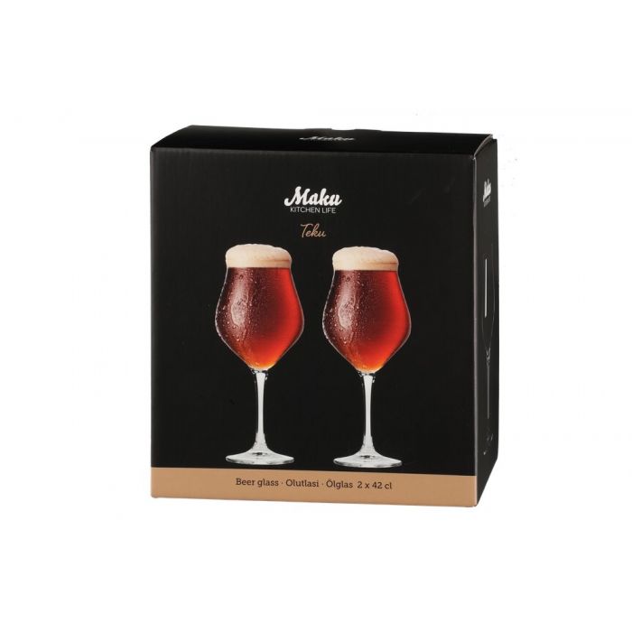 MAKU Teku ölglas 420 ml, 6-Pack