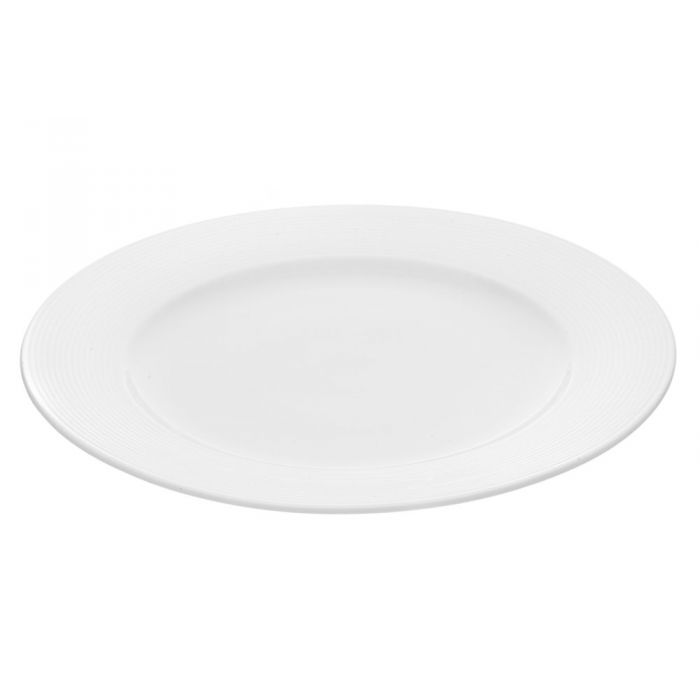 MAKU Mattallrik, porslin 26,5 cm, 6- pack
