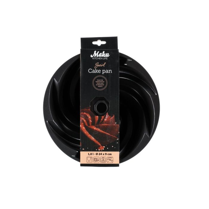 MAKU Tårtform pressgjuten aluminium virvel
