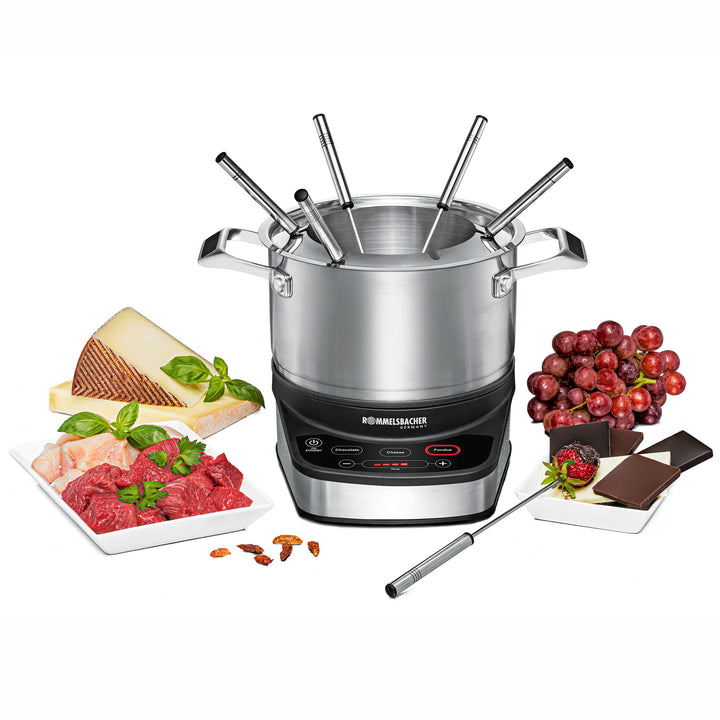 Rommelsbacher Elektrisk fondue F 1200 2,5l  1200W Touchkontroll