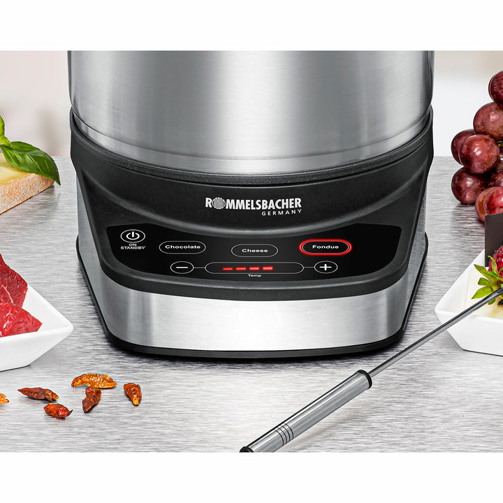 Rommelsbacher Elektrisk fondue F 1200 2,5l  1200W Touchkontroll