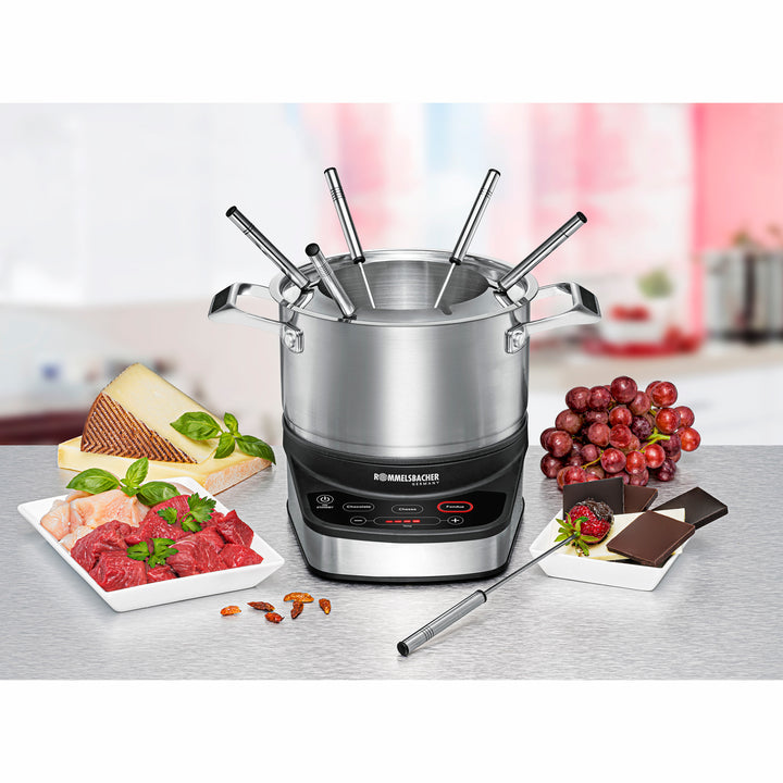 Rommelsbacher Elektrisk fondue F 1200 2,5l  1200W Touchkontroll