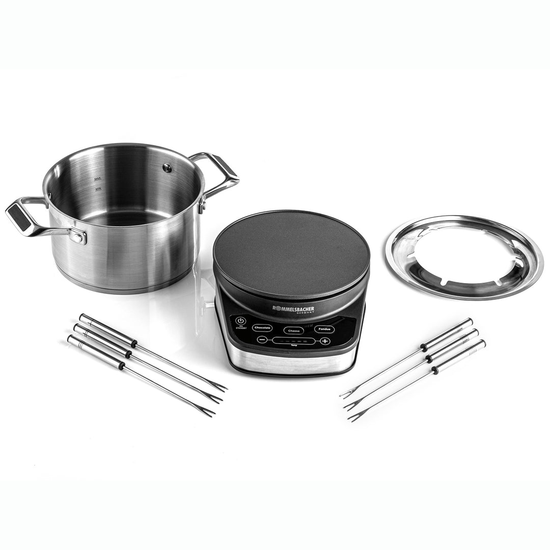 Rommelsbacher Elektrisk fondue F 1200 2,5l  1200W Touchkontroll