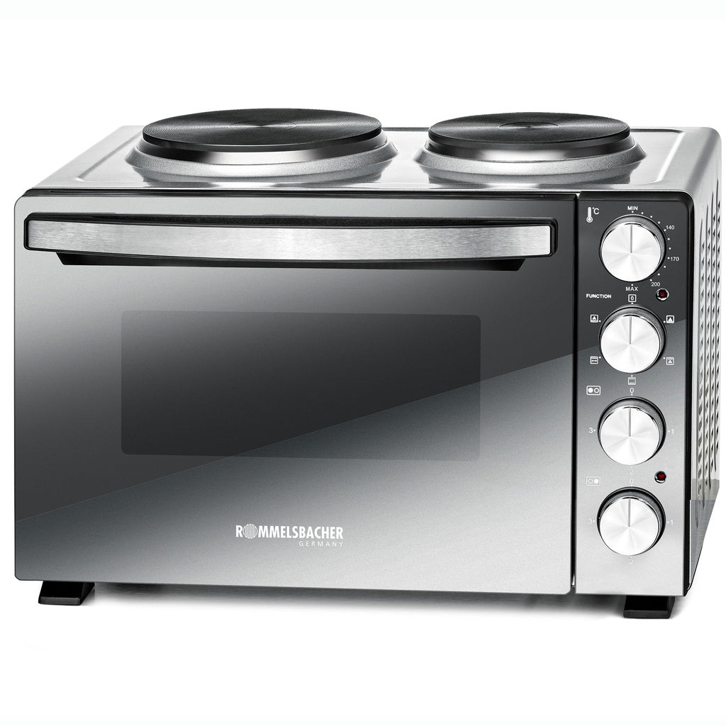 Rommelsbacher Bänkspis med plattor KM 3300  30L Spegelglas 3250W
