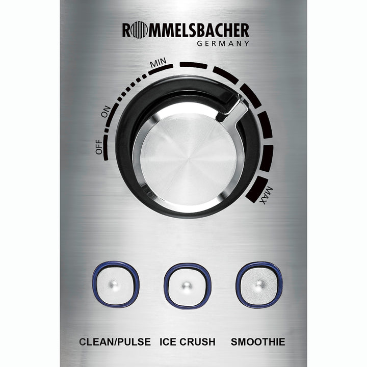 Rommelsbacher Blender MX 1250 Glaskanna  1,75l  1200W  22000RPM