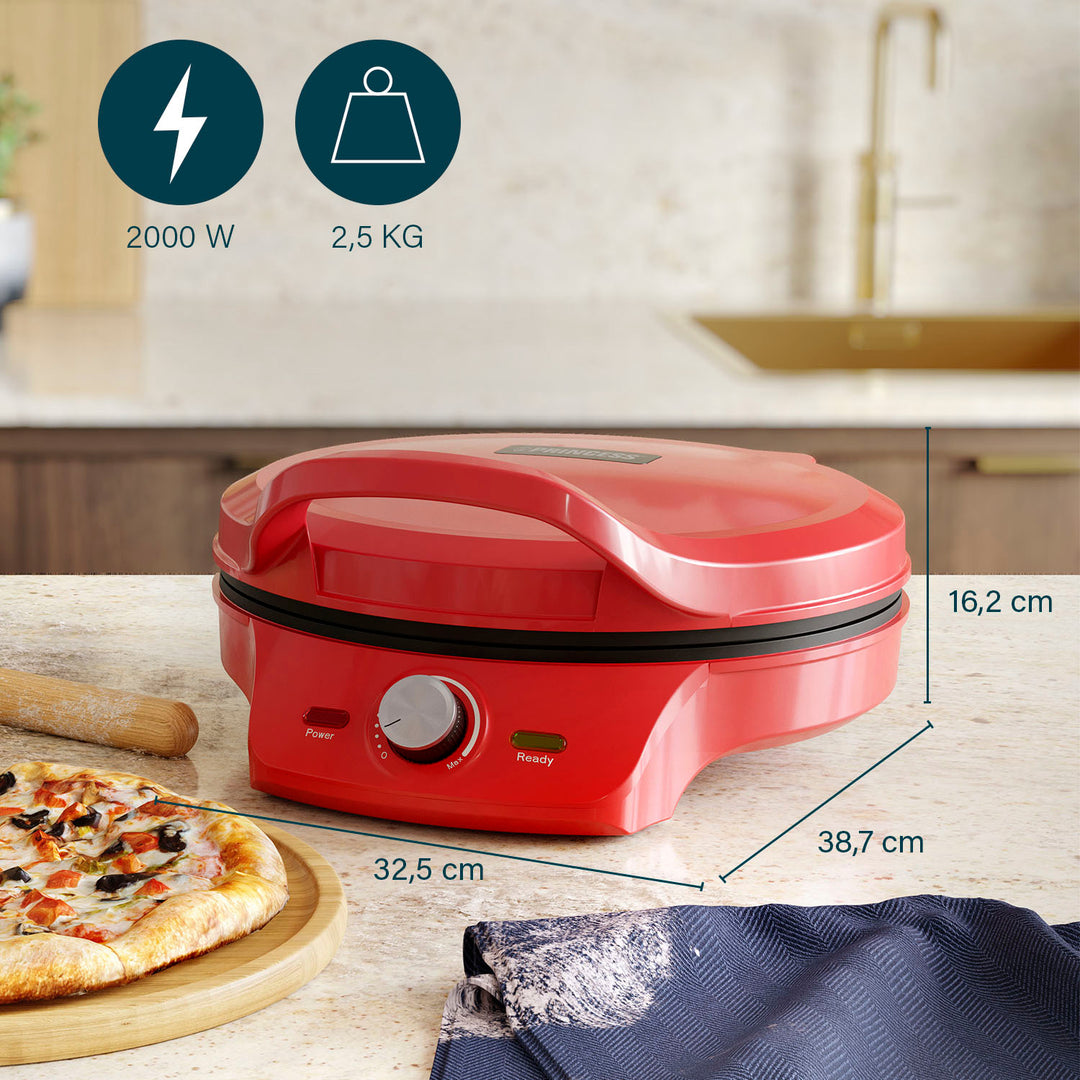 Princess Pizza Maker Ø 32 cm  115007   2000W  180°