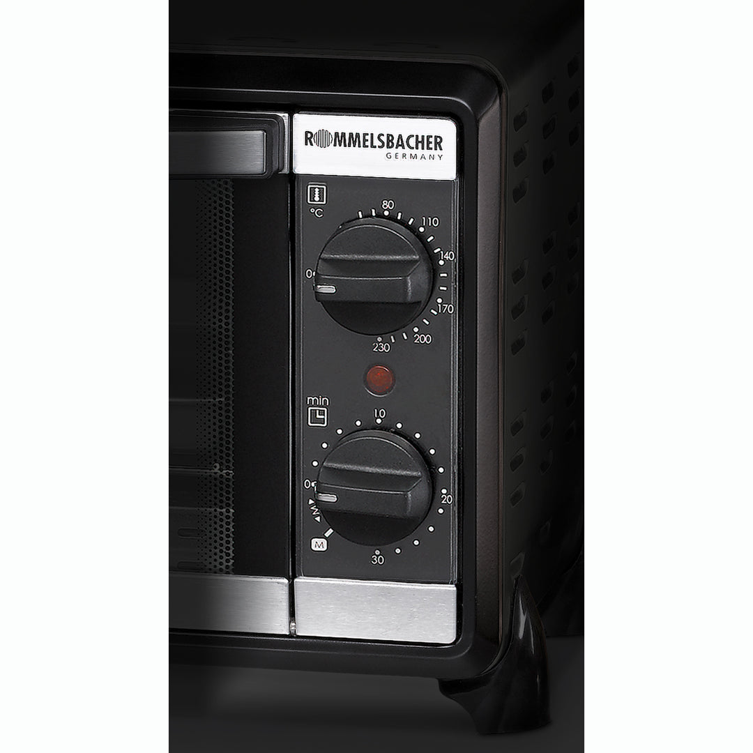 Rommelsbacher Miniugn 10l  BG 950 Speedy timer funk. Energi sparande