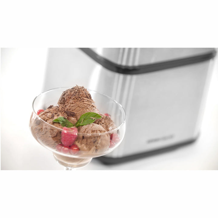 Rommelsbacher Glassmaskin  IM 12 Kurt  0,5l Rostfri  Sorbet,Glass Frusen Yogurt Slush