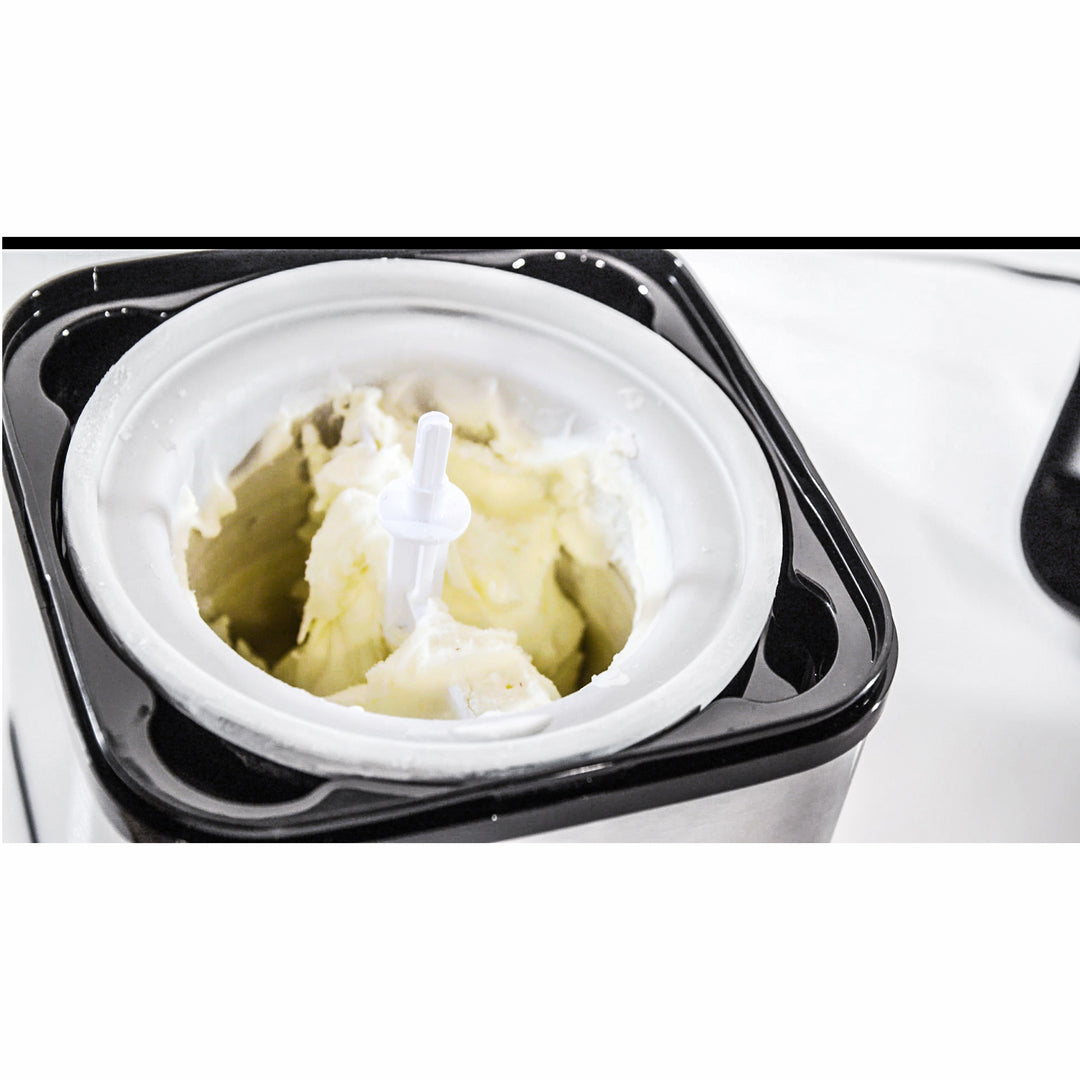 Rommelsbacher Glassmaskin  IM 12 Kurt  0,5l Rostfri  Sorbet,Glass Frusen Yogurt Slush