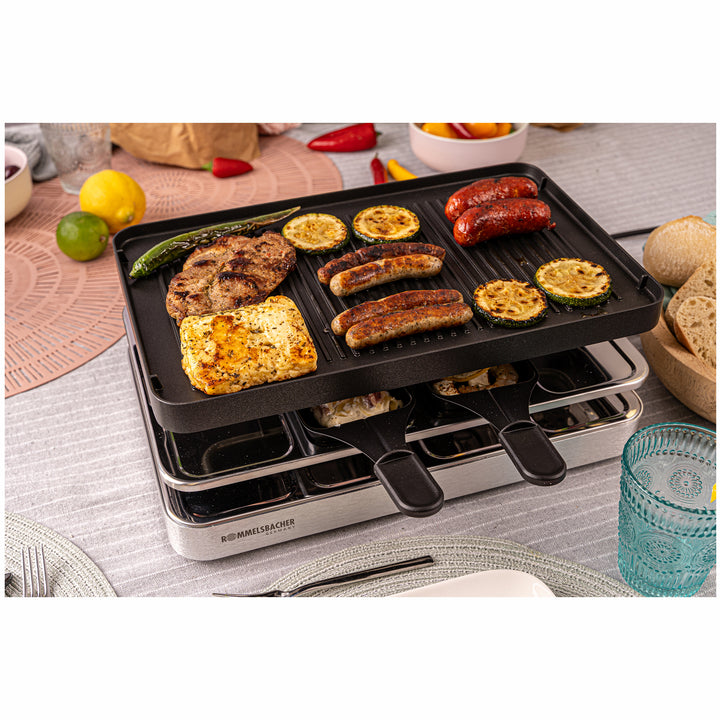 Princess Raclettegrill RC 1400  37X23cm 8st spatlar  xxl kabel