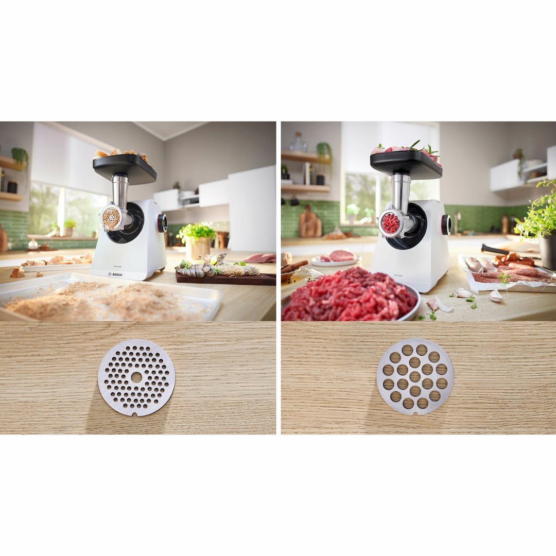 Bosch Köttkvarn MFWS420W 1300W Rostfri Kvarn