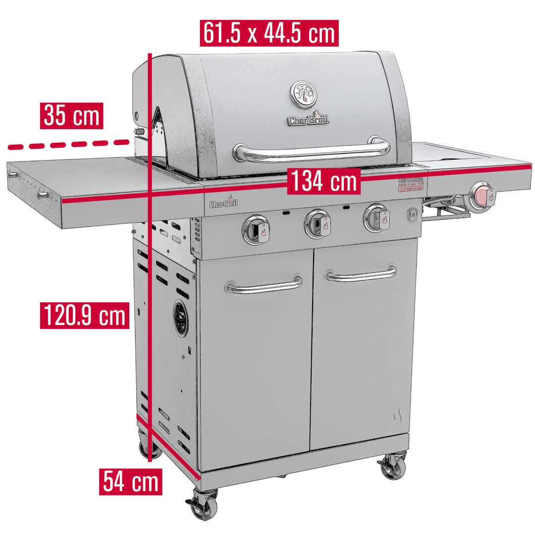 Char-Broil Gasolgrill Professional POWER EDITION 3       140984