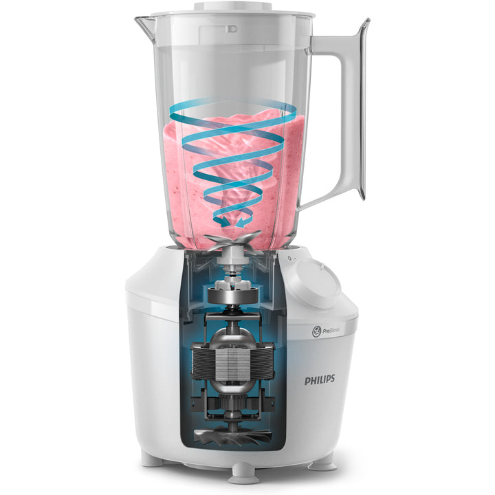 Philips Blender HR2041/00 Mixer ProBlend-teknik 450W 1,9l