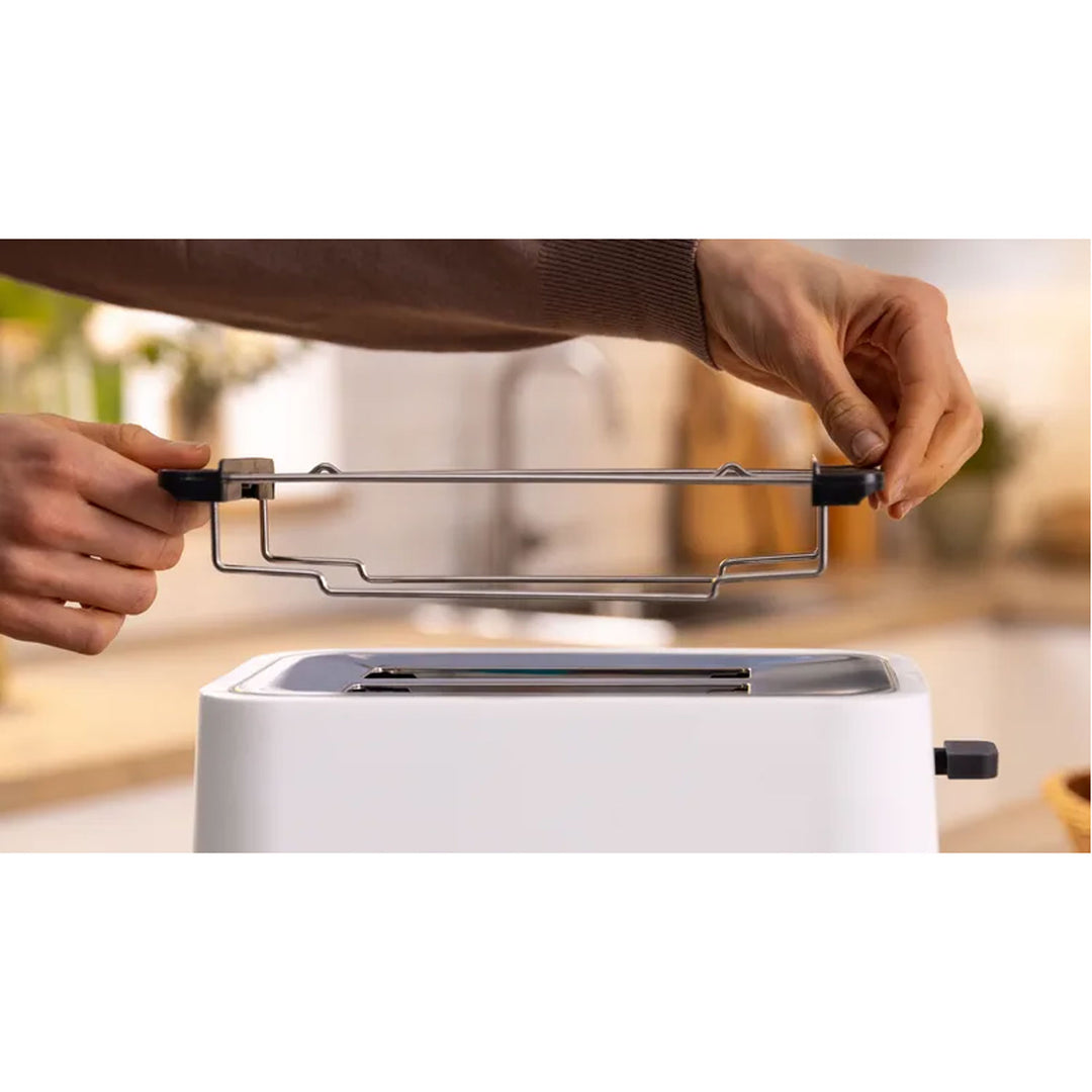 Bosch Brödrost TAT3M121 Vit 950W Bagels Funktion.
