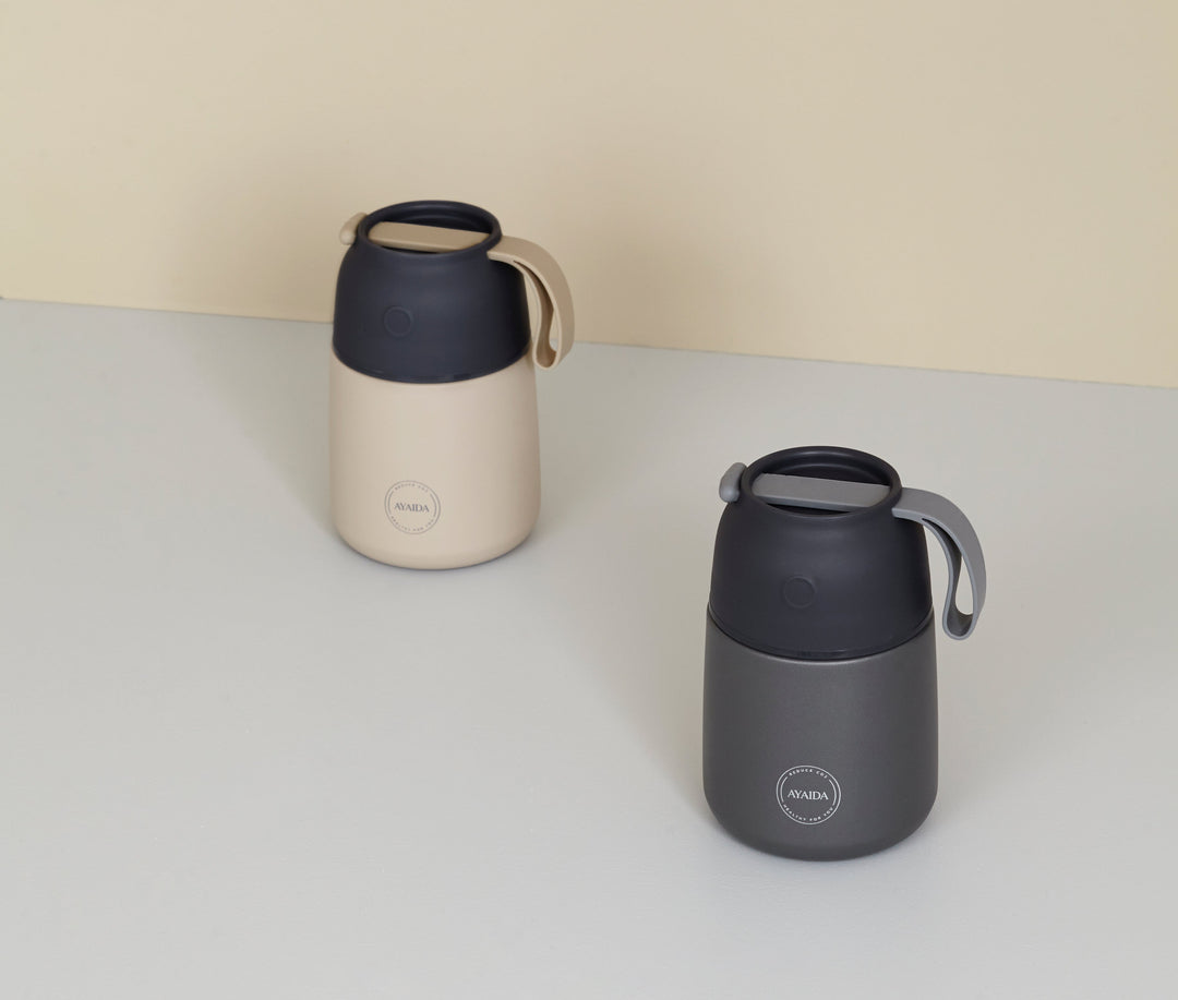AYA&IDA Food'ie - Mörkgrå - 500ML