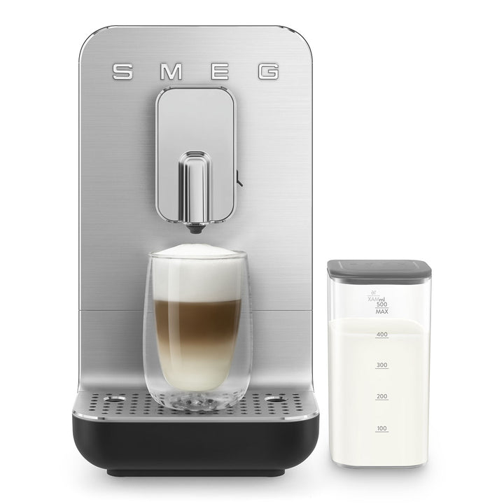 SMEG Helautomatisk espressomaskin Svart, Matt - Collezione