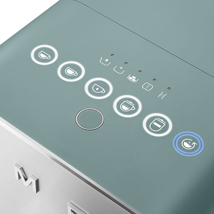 SMEG Helautomatisk espressomaskin Emerald Green, Matt - Collezione