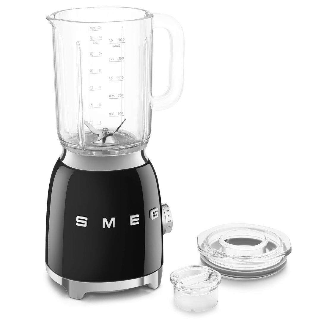 SMEG Blender Svart, Högblank - 50's Style