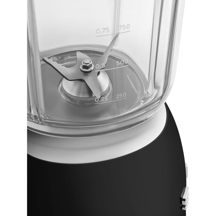 SMEG Blender Svart, Högblank - 50's Style