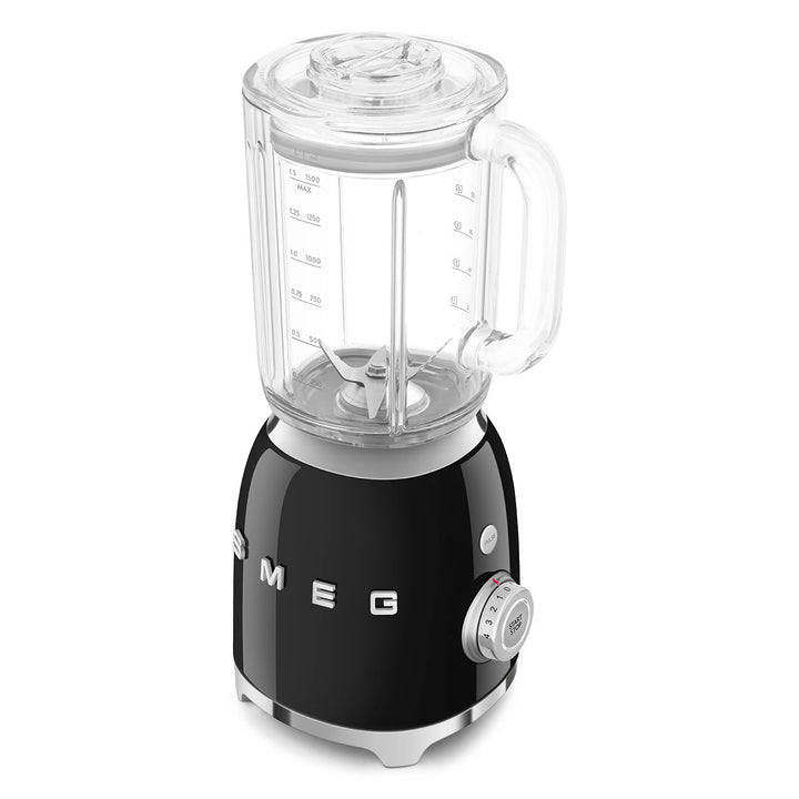 SMEG Blender Svart, Högblank - 50's Style
