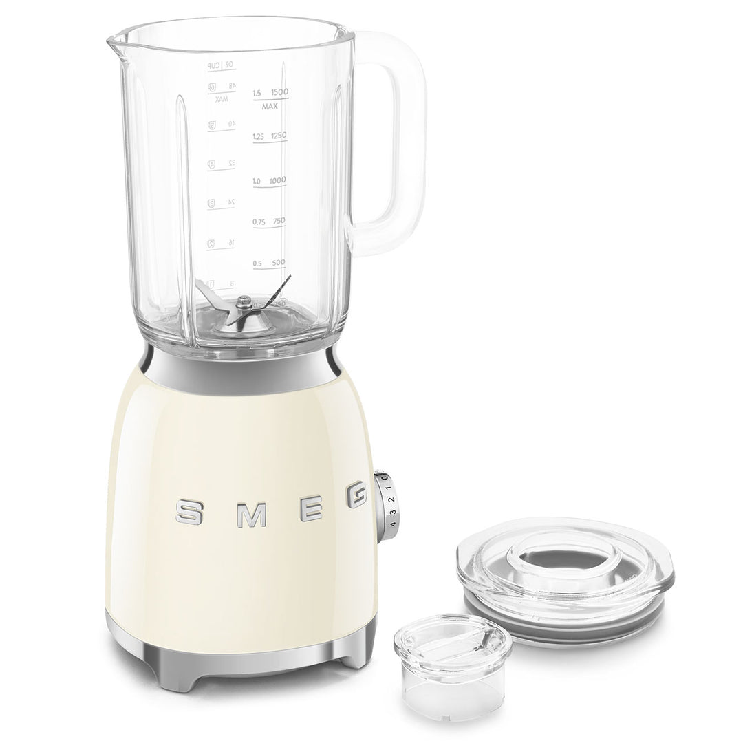 SMEG Blender Creme, Högblank - 50's Style