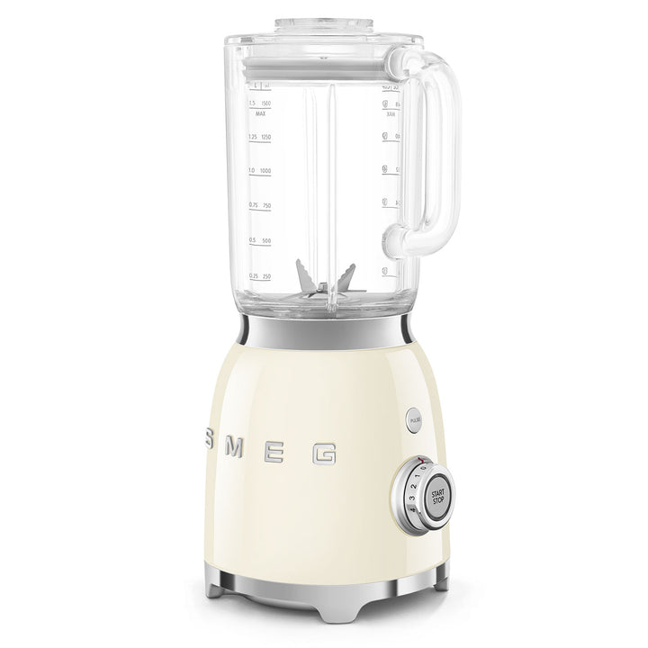 SMEG Blender Creme, Högblank - 50's Style