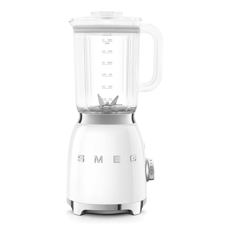 SMEG Blender Vit, Högblank - 50's Style