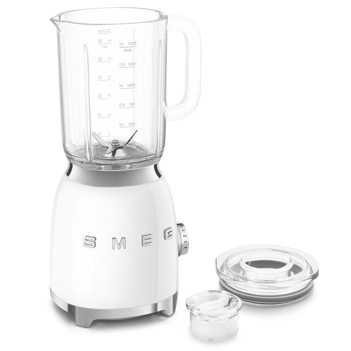 SMEG Blender Vit, Högblank - 50's Style